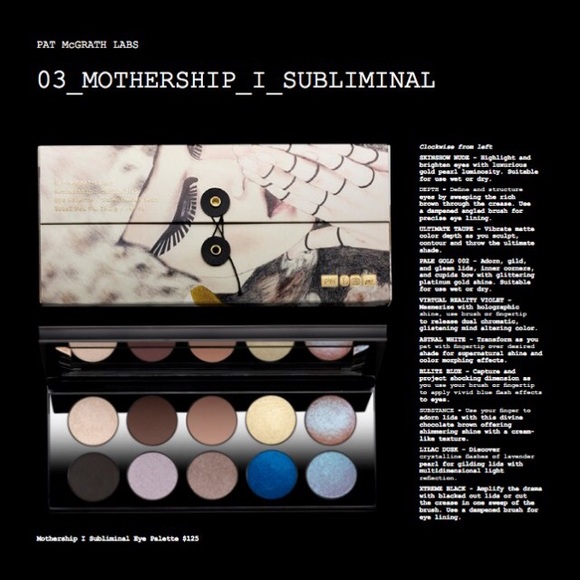 PAT MCGRATH LABS MOTHERSHIP I SUBLIMINAL PALETTE - Picture 1 of 3